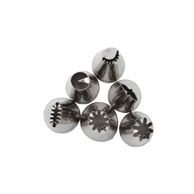 Set 6 duiuri, inox, 4cm, Perfect Home