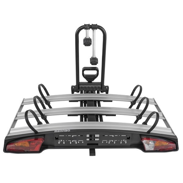 Suport biciclete Menabo Alcor 3 pentru 3 biciclete cu prindere pe carligul de remorcare