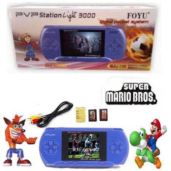 Consola Retro Portabila PVP Station Ecran 2.8 Cu 2 Card Jocuri Consola Retro Portabila PVP Station Ecran 2.8 Cu 2 Card Jocuri
