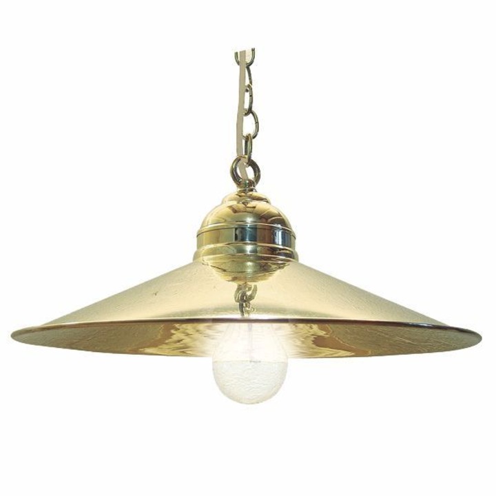 Плафон Sea Club от лакиран месинг, цокъл E27, Ø 35,5 см