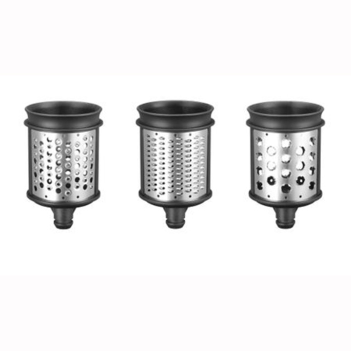 Set 3 cilindri KitchenAid pentru feliat si maruntit legume