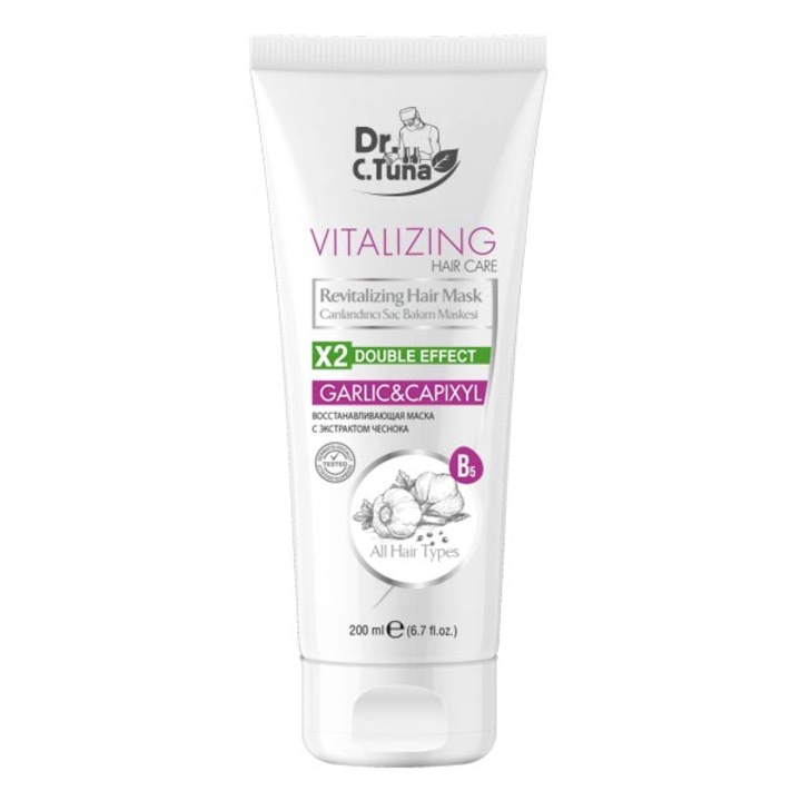 Masca de par revitalizanta cu usturoi, Farmasi, 200 ml