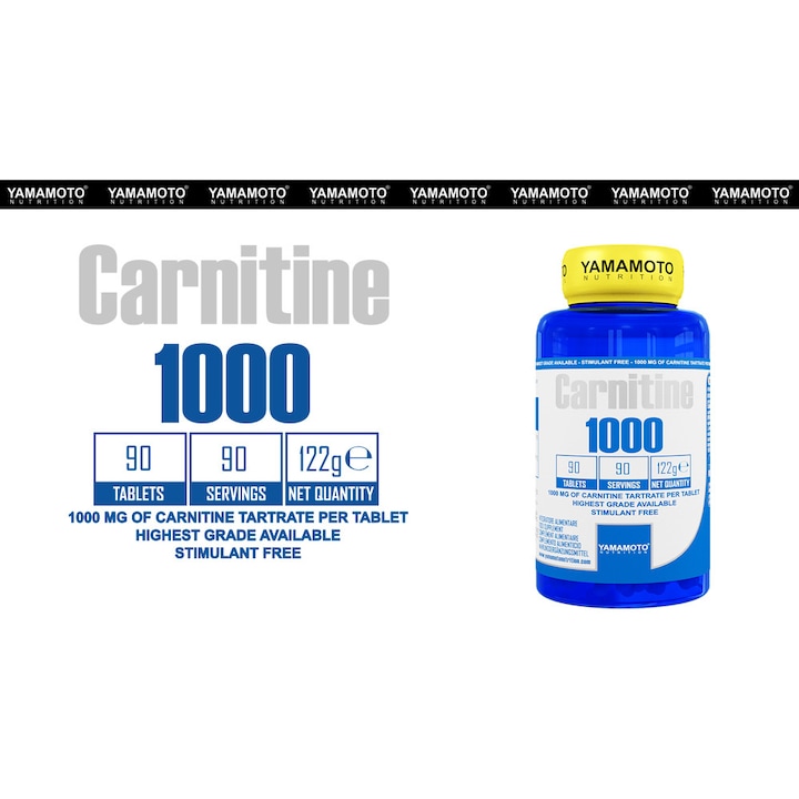 l carnitina yamamoto NUTRITION Acetyl L-Carnitine 1000 mg 120 capsules CARNITINE is a dietary supplement recommended for active adults Hardcore -   