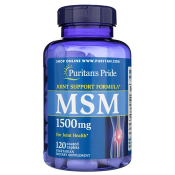 Suplimente nutritive Puritan's Pride MSM 1500 mg, 120 capsule Suplimente nutritive Puritan's Pride MSM 1500 mg, 120 capsule