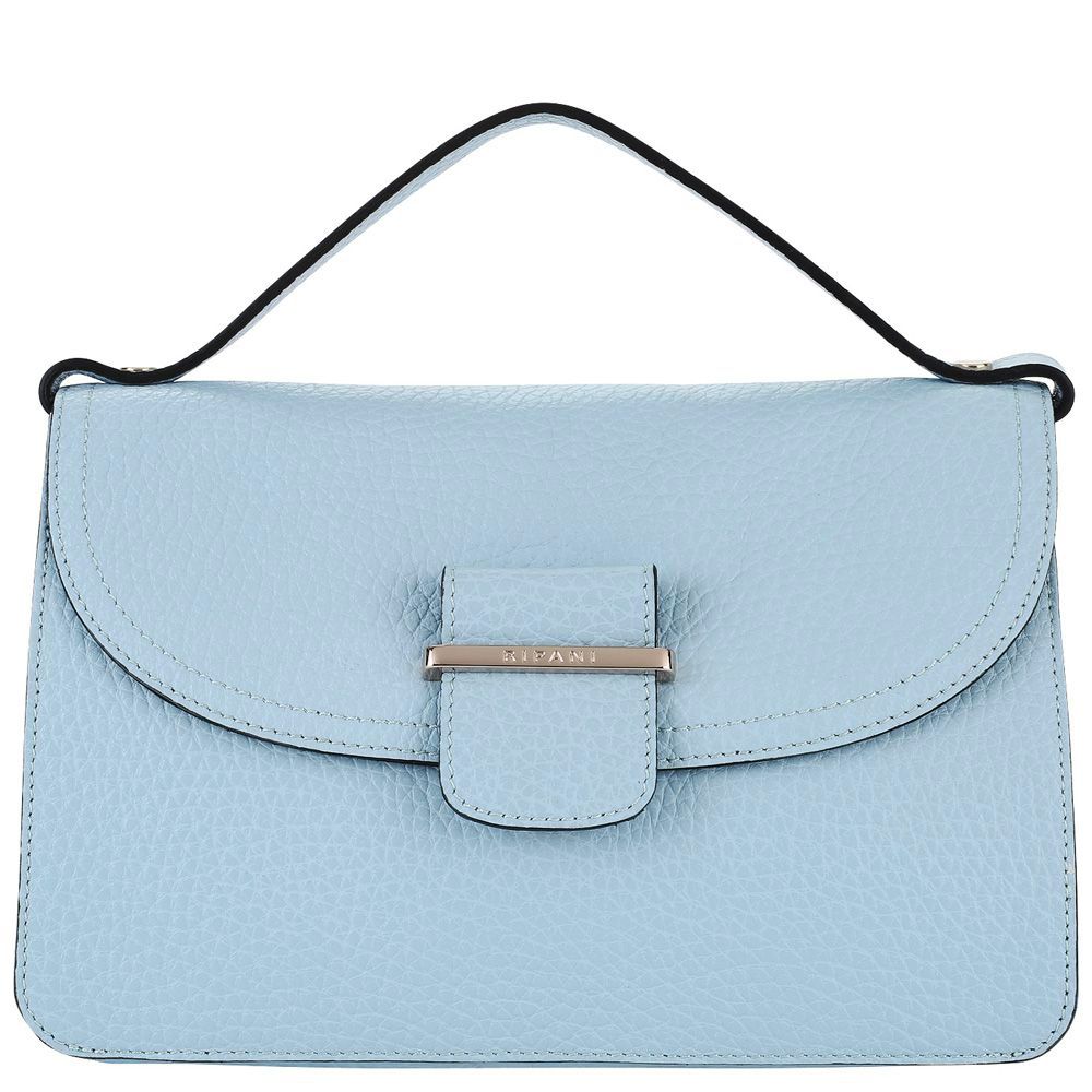 Geanta eleganta din piele naturala 2393OB, albastru deschis