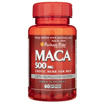 Suplimente nutritive Puritan's Pride Maca 500 mg, 60 capsule Suplimente nutritive Puritan's Pride Maca 500 mg, 60 capsule