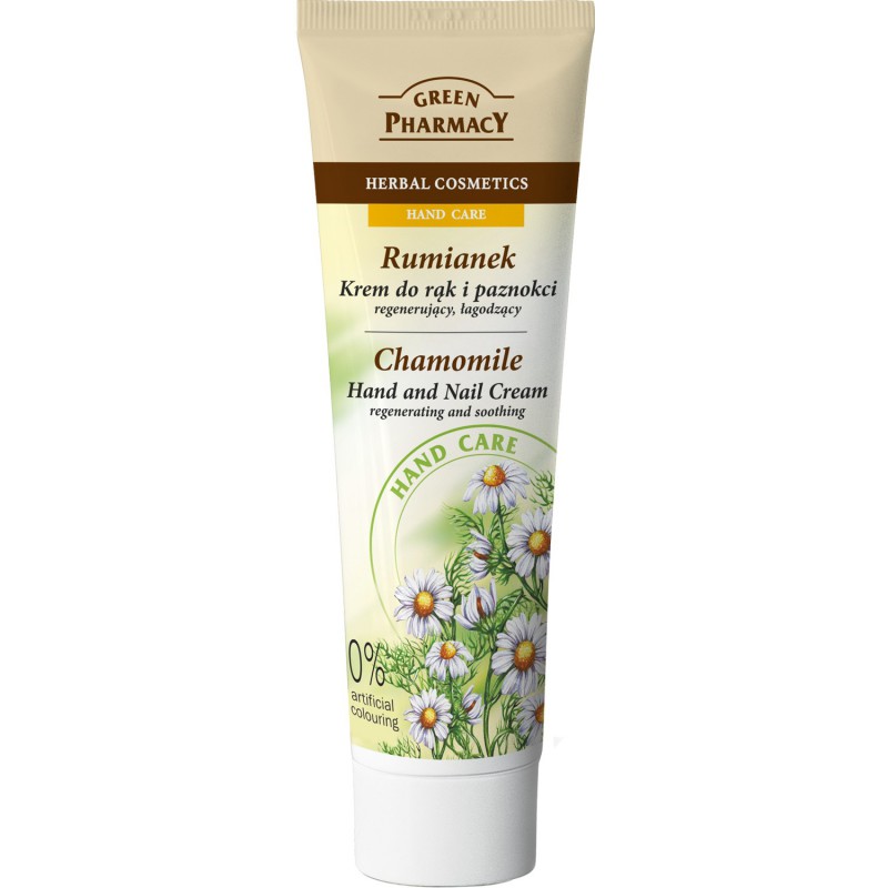 Crema de maini si unghii cu extract de Musetel,100g ,Green Pharmacy