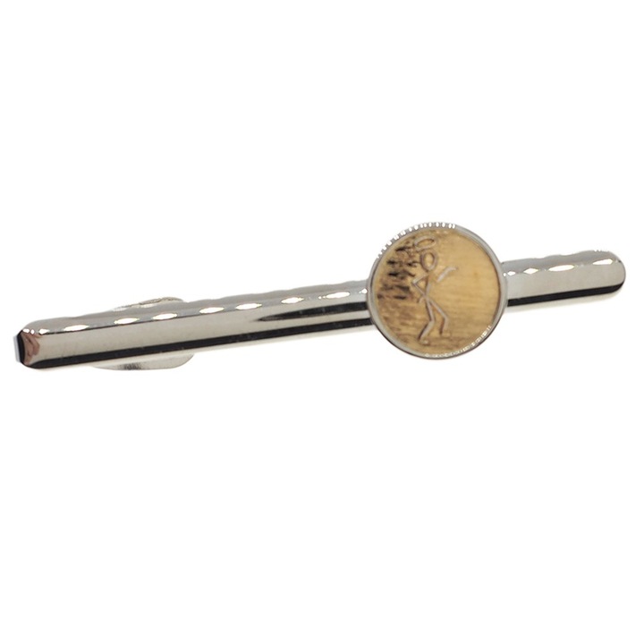 Dras nyakkendőtű horganyzott A Szent figura részben aranyozott 11076