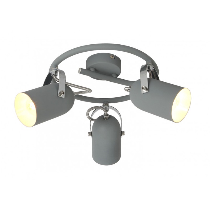 Спот Candellux Gray, 3x40W Е14 , Сив