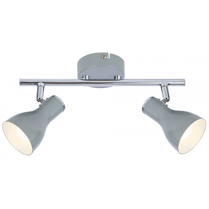 Спот Candellux Julie, 2x40W Е14 , Сив