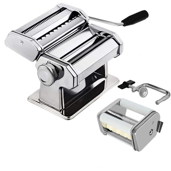Secret de Gourmet tészta készítő gép, rozsdamentes acél, 21x21cm