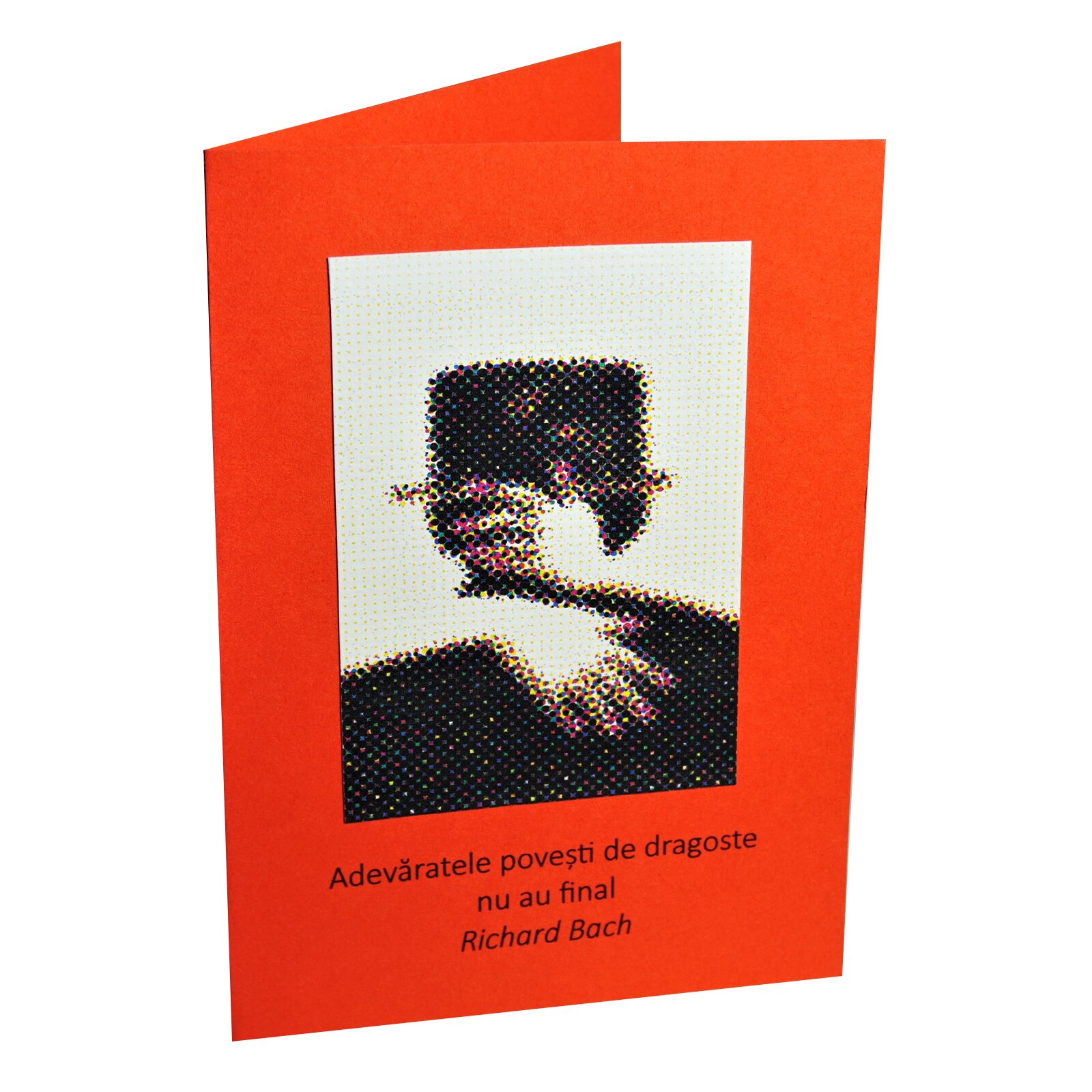 Felicitare de dragoste, handmade, Regalo - Dragoste eterna, 15 cm