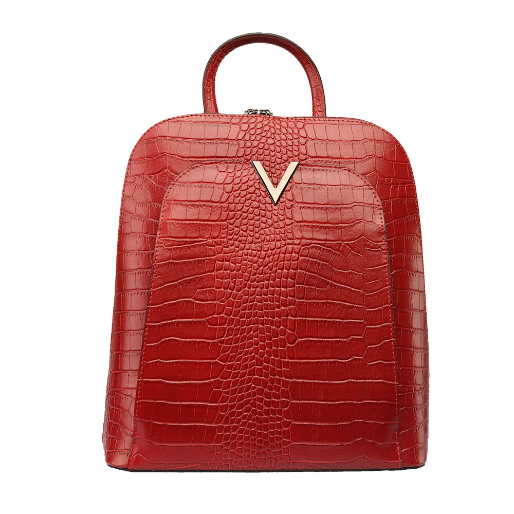 Rucsac dama,piele,Toro Nero,Vendetta burgundy