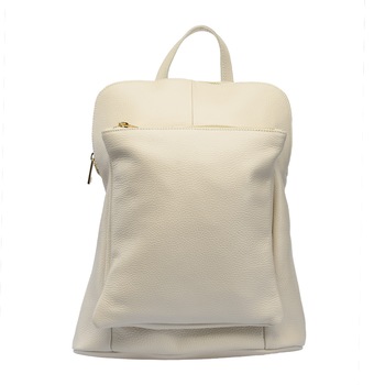 Rucsac dama,piele,Toro Nero,Duality white Rucsac dama,piele,Toro Nero,Duality white