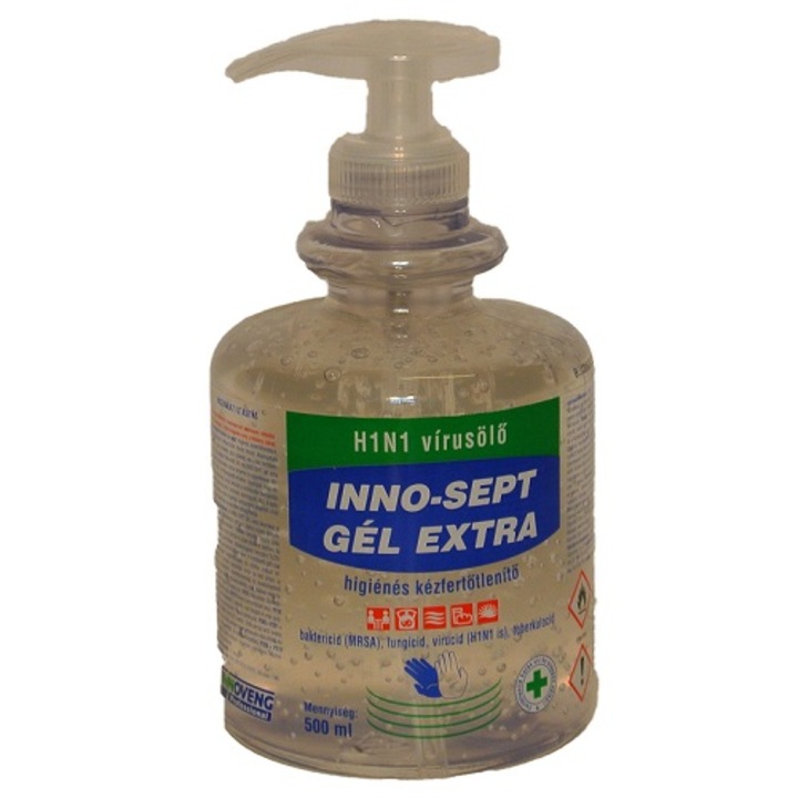 Inno-Sept гел екстра дезинфектант за ръце 500мл