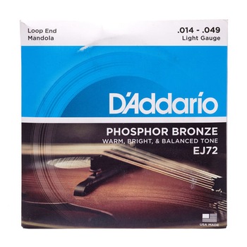 Set Corzi Mandolina, Daddario EJ72 Set Corzi Mandolina, Daddario EJ72