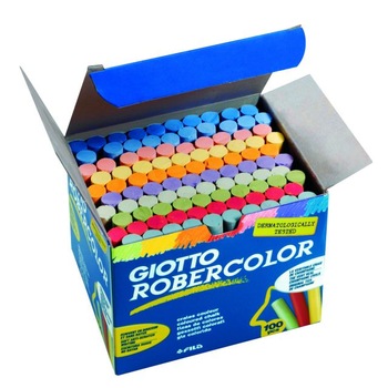 Creta colorata fara praf multicolor 100 buc/set Giotto Robercolor Creta colorata fara praf multicolor 100 buc/set Giotto Robercolor