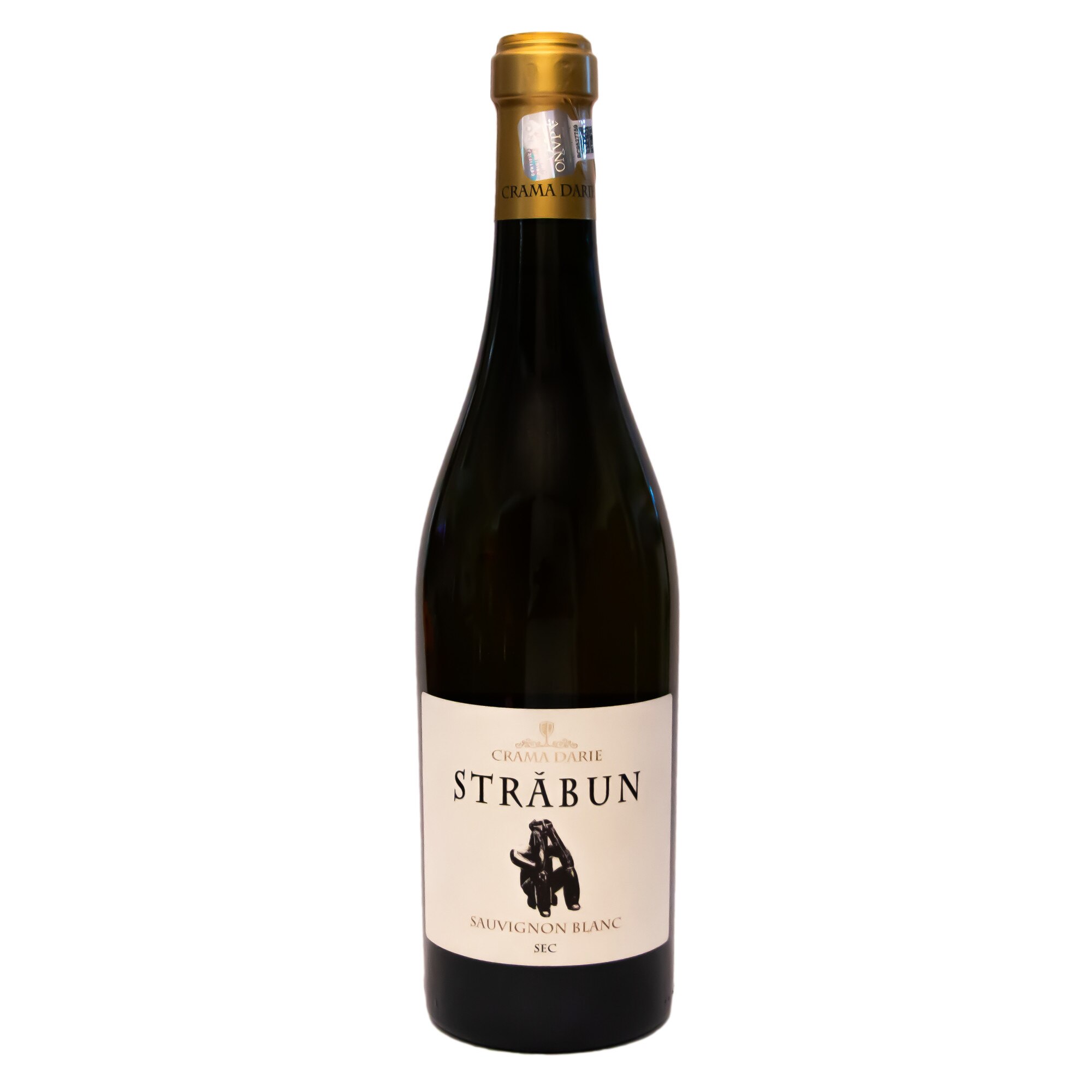 Vin alb sec, Strabun, Sauvignon Blanc, 2020, 750 ml