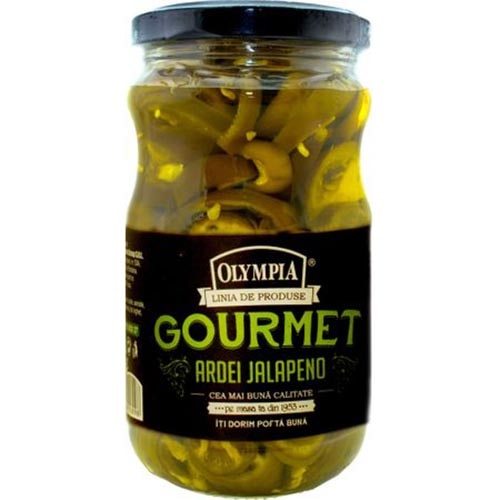 Ardei Jalapeno mexicani Olympia, 355 g
