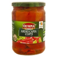 Pachet: 2 x Ardei capia copti Olympia, 680 g