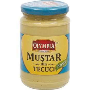 Mustar cu hrean Olympia, 300 g Mustar cu hrean Olympia, 300 g