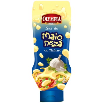 Sos de maioneza cu usturoi Olympia, 500 g Sos de maioneza cu usturoi Olympia, 500 g