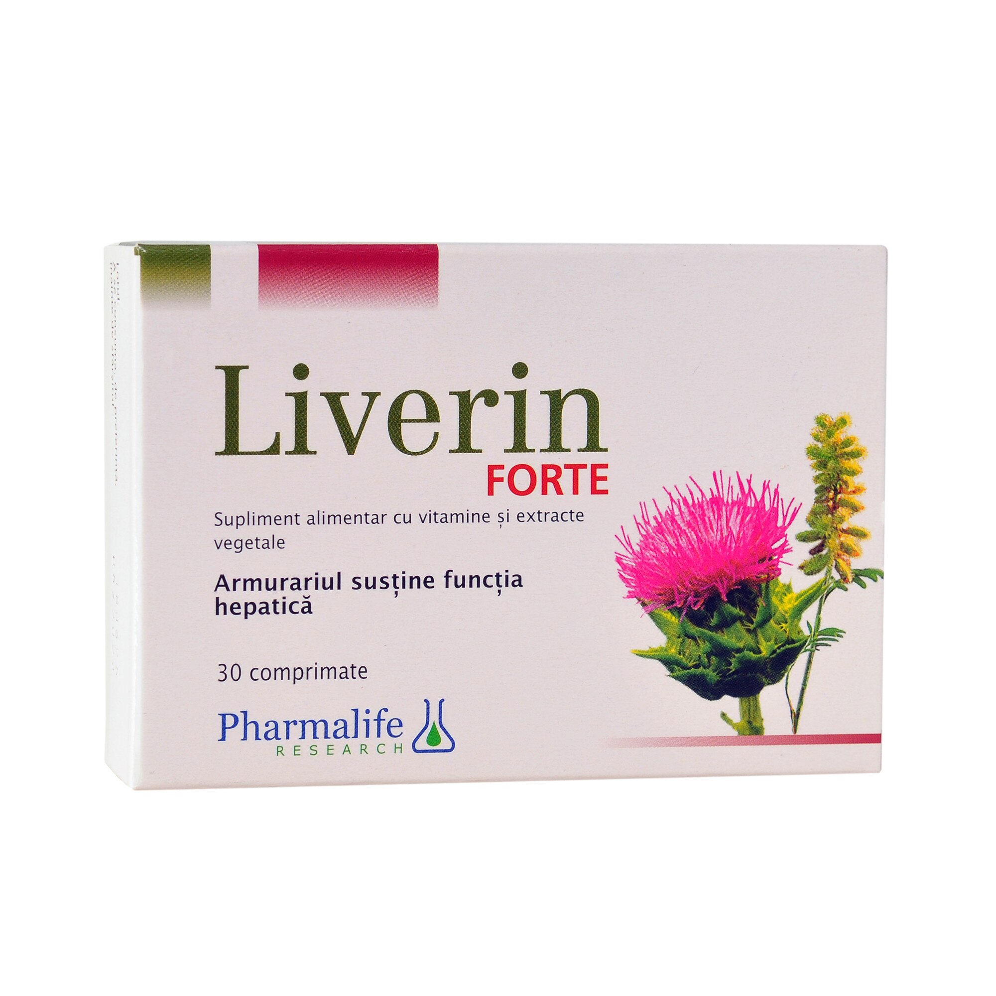 Liverin Forte 30 comprimate