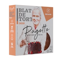 Blat de tort FARA GLUTEN Cacao 350 gr. PAGOTTO