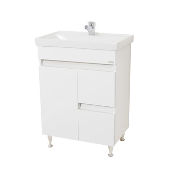 Baza si lavoar , Badenmob , seria 288 - 60x81x45cm , Alb Baza si lavoar , Badenmob , seria 288 - 60x81x45cm , Alb