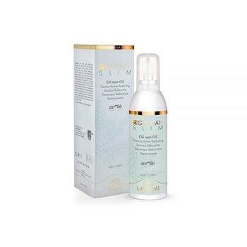 Ulei anticelulitic termoactiv 125 ml, Lakshmi, bio-organic, fara derivati din petrol si fara parabeni Ulei anticelulitic termoactiv 125 ml, Lakshmi, bio-organic, fara derivati din petrol si fara parabeni