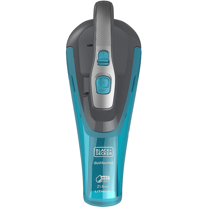 Aspirator de mana "DUSTBUSTER" umed-uscat, cu acumulator Li-Ion, 10.8 V, 2.0 Ah, tip WDA320J-QW, Black&Decker