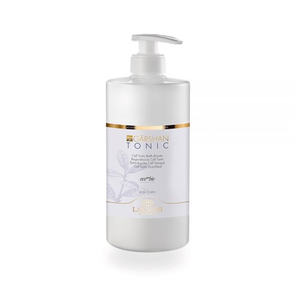 Gel de dus tonifiant cu actiune anticelulitica 500 ml, Lakshmi, gama garshan tonic, bio-organic