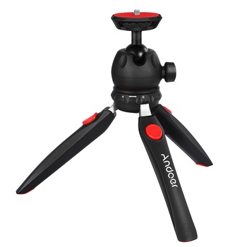Mini trepied Andoer, Portabil, Surub 1/4 Mini trepied Andoer, Portabil, Surub 1/4