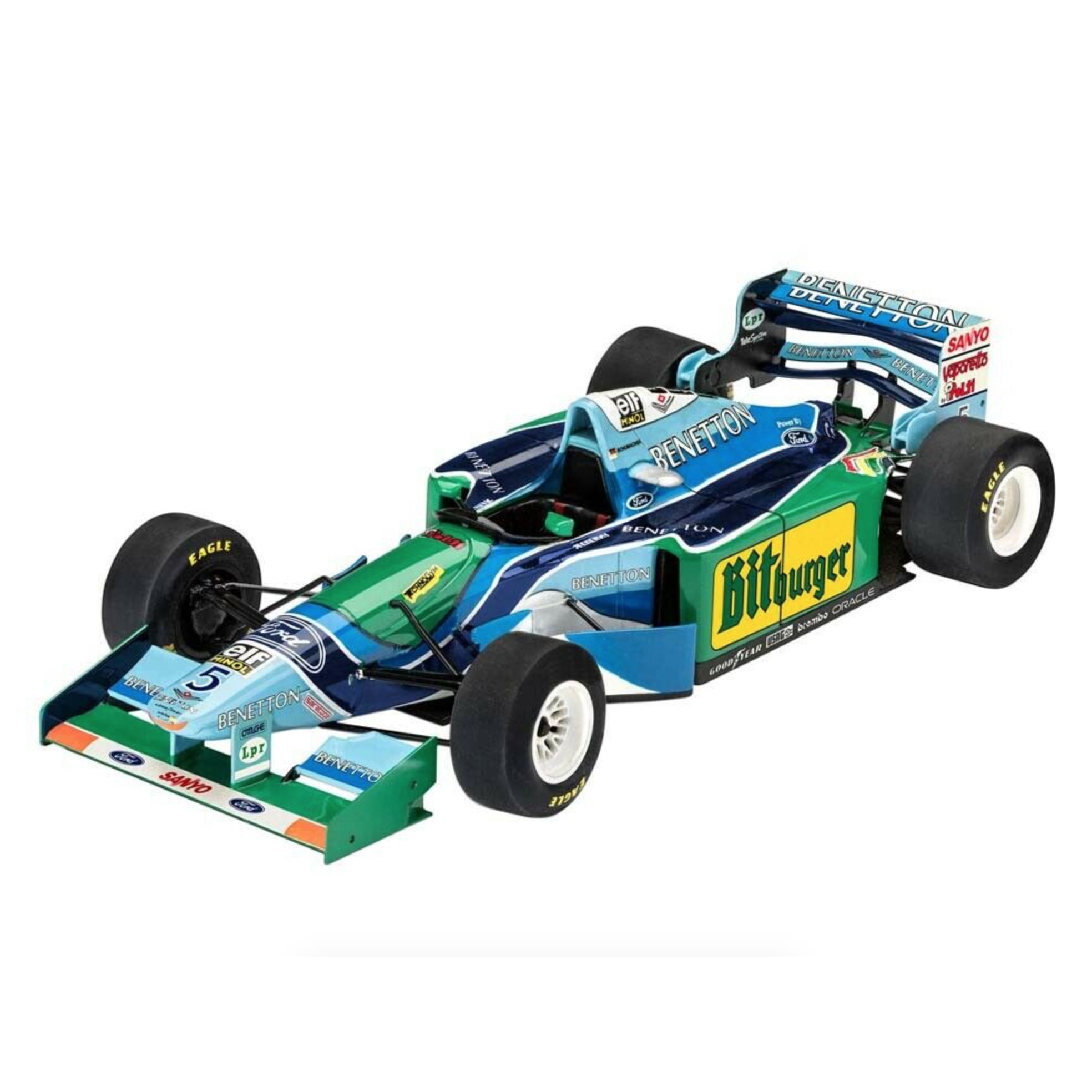 Macheta Revell Formula 1 Benneton Ford 77 componente