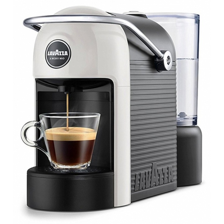 Espressor cafea Lavazza Jolie Alb, A Modo Mio, 15 bari, Putere 1260w