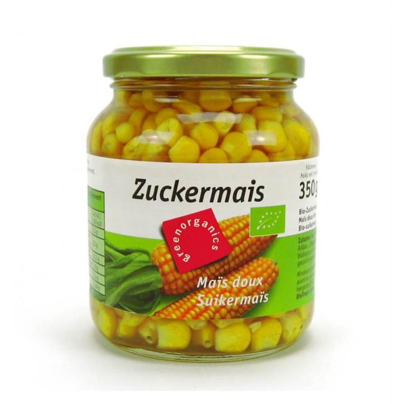 Porumb Dulce Bio Green Organics 350gr/230gr