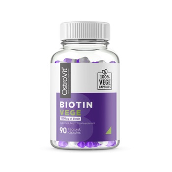 OstroVit Biotina VEGE 2500 mcg 90 Capsule OstroVit Biotina VEGE 2500 mcg 90 Capsule