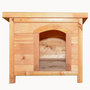 Casuta pentru caine cu acopersi plat ITA H&G, marime S, 59х63х60см, Natural Casuta pentru caine cu acopersi plat ITA H&G, marime S, 59х63х60см, Natural