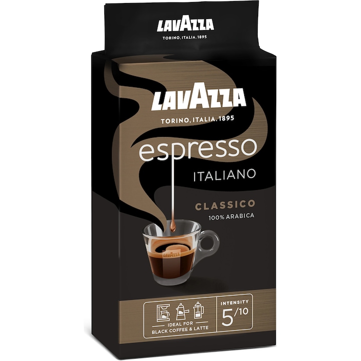 Cafea macinata Lavazza Espresso Italiano Classico, 250g