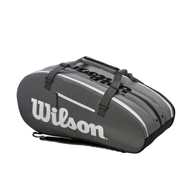 Geanta Wilson Super Tour 3, gri, 15 rachete