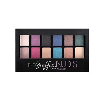 Paleta de farduri Maybelline New York The Graffiti Nudes, 12g Paleta de farduri Maybelline New York The Graffiti Nudes, 12g