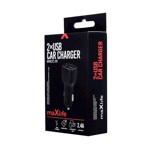 Incarcator 2 Usb 2.4A Maxlife