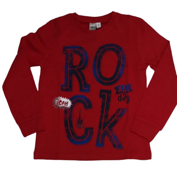 Bluza baiat Ido, rosu, Rosu, 122 CM