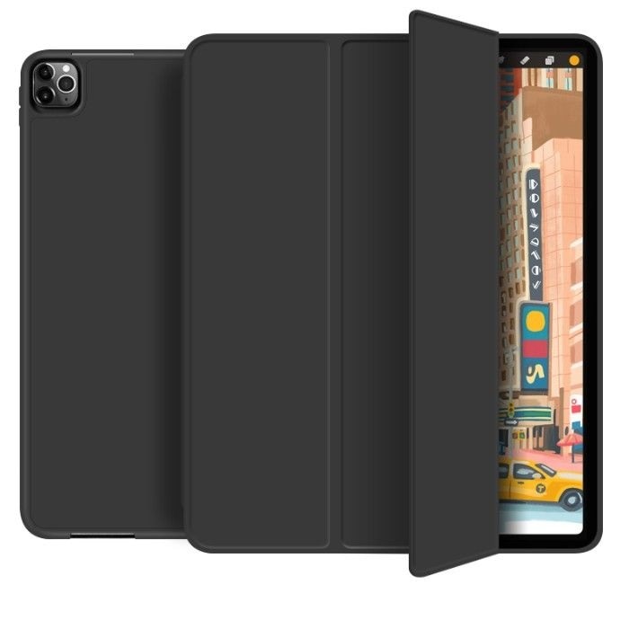Husa Tech-Protect Smartcase Pen compatibila cu iPad Pro 11 inch (2018/2020) Black
