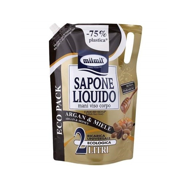 Rezerva Sapun Lichid Mil Mil Argan & Miere 2L