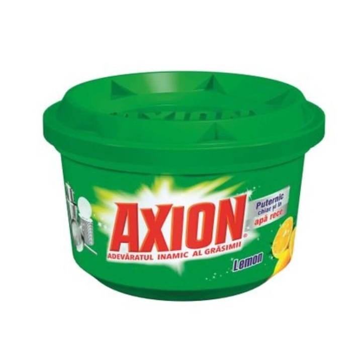 Axion Lemon Mosogatószer, citromillat, 400 g, zsírtalanító oldat