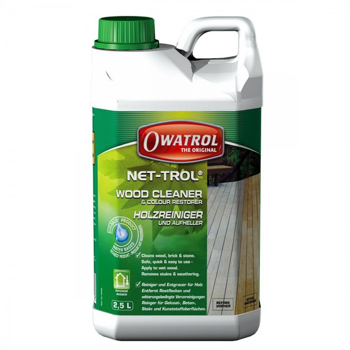 Detergent si restaurator pentru lemn Owatrol NET-ROL 1 litru