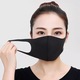 Masca de protectie pentru fata Fashion, Negru