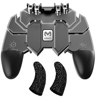 controler ak66 negru cu 2 manusi negre gaming pubg fortnite call of duty triggere mecanice imagen 50_0_
0