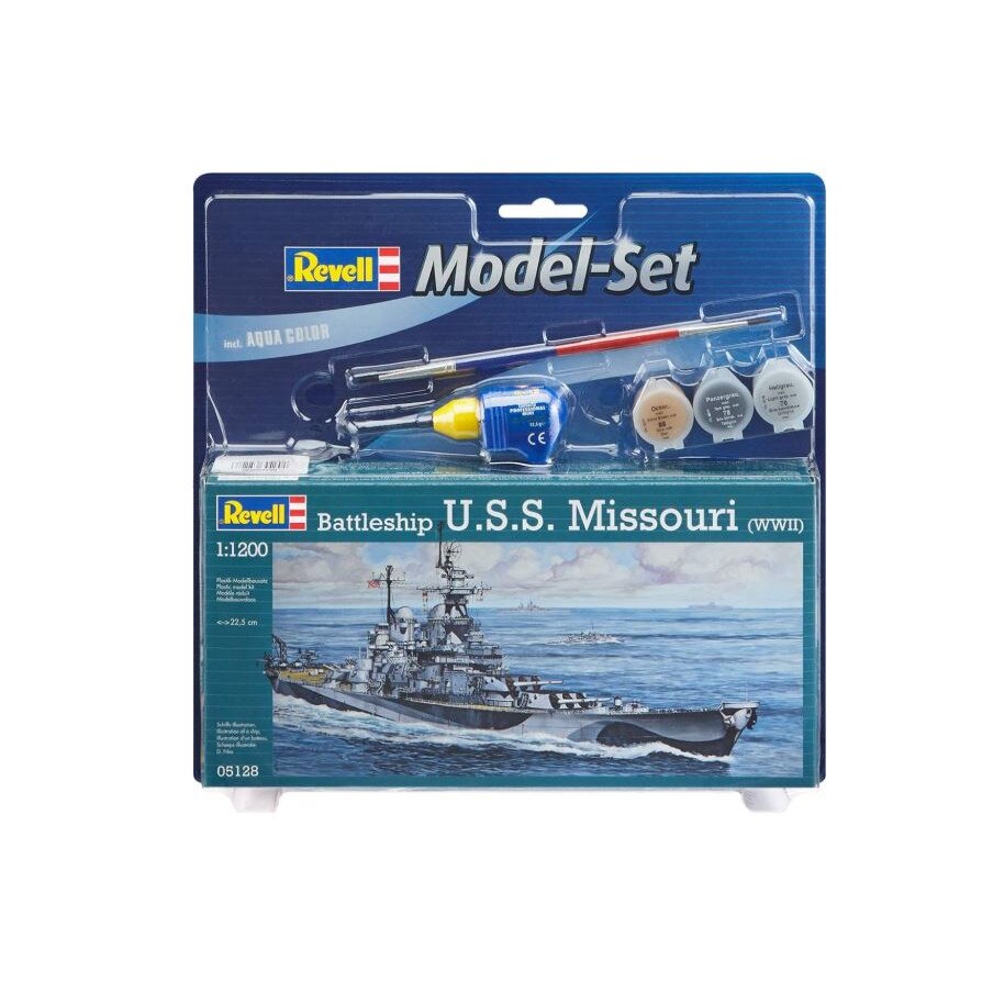 Комплект корабни модели Revell, USS Missouri WWII Battleship - eMAG.bg
